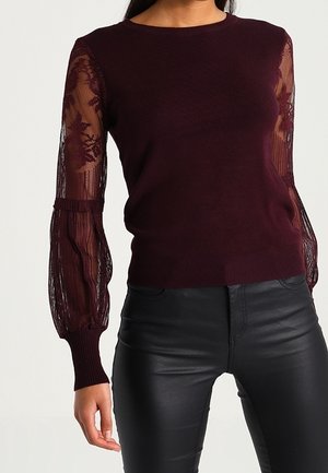 Pullover - bordeaux
