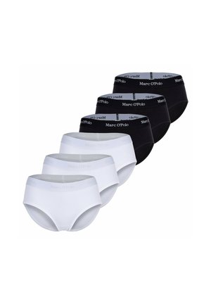 6ER PACK - LOGOBUND STRETCH - Slip - weiß schwarz