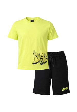 COMPLETO SET - Pantaloni sportivi - neon green