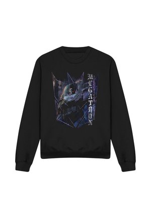 TRANSFORMERS GENERATIONS VILLAINOUS MEGATRON COMIC COVER - Sweatshirt - black