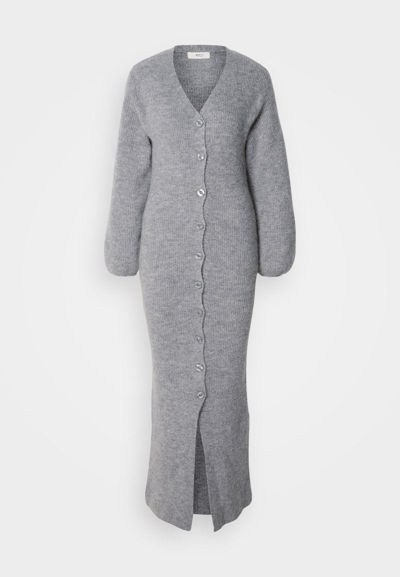 Gina Tricot Gebreide jurk grijs gemêleerd
