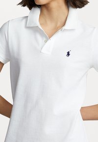 Polo Ralph Lauren - SHORT SLEEVE CASUAL DRESS - Robe de jour - white - 4