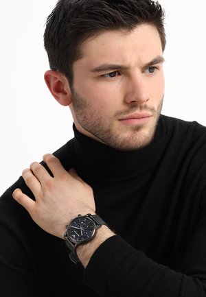 Chronograph watch - grau ip