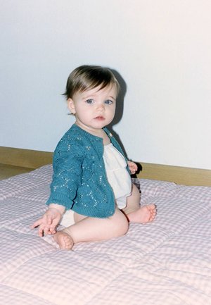 Mango Kids, BABY - Kardigán - green
