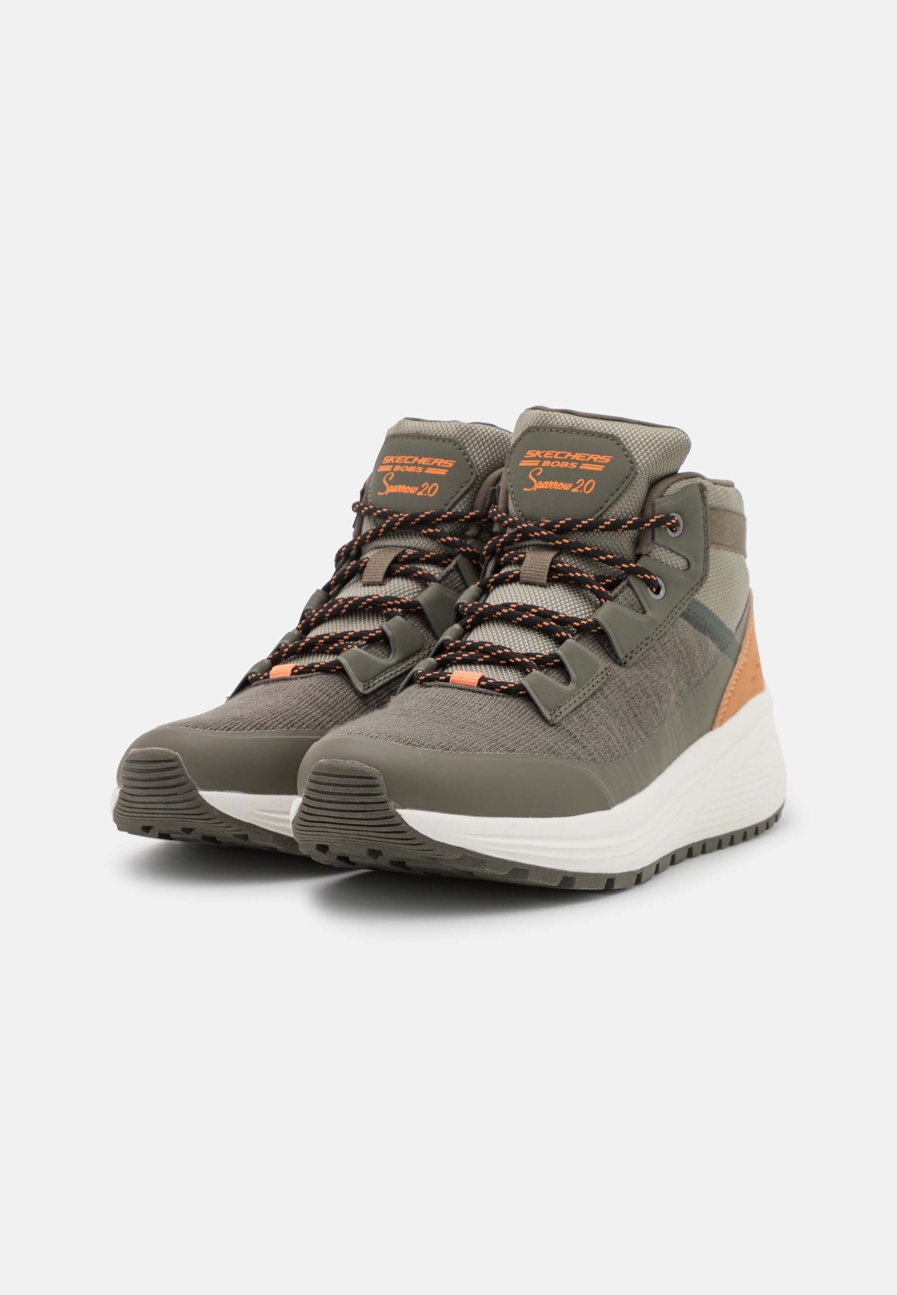 Skechers BOBS SPARROW 2.0 - Botas para la nieve - olive hotmelt/caqui -  Zalando.es