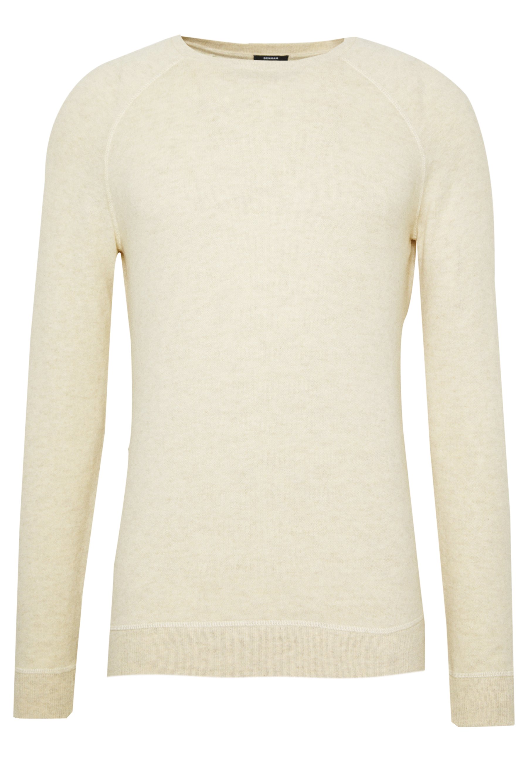 Denham RAGLAN CREW Trui natural marl Zalando.nl Denham RAGLAN CREW Trui blackZwart Zalando.nl
