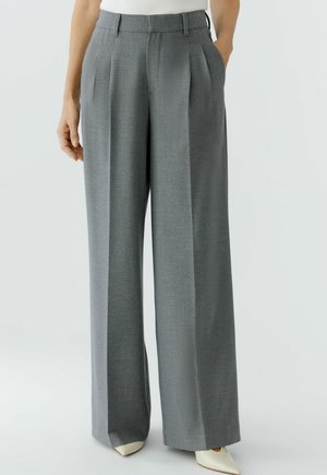 BUNDFALTEN - Stoffhose - grey
