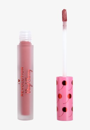 I HEART REVOLUTION VINYL CHERRY LIQUID LIPSTICK - Lip stain - cherry bakewell