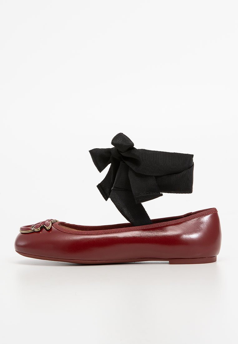 pinko Ballerina´s met bandjes bordeauxrood pinko Ballerina´s met bandjes bordeauxrood
