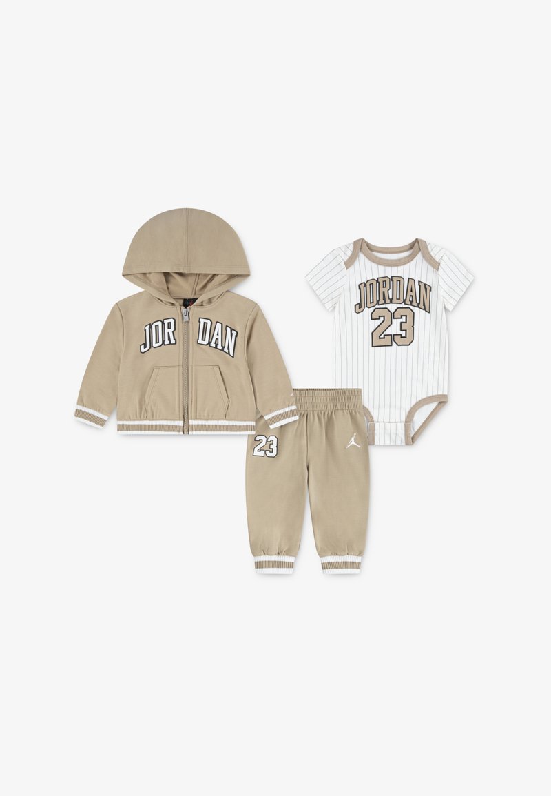 Jordan UNISEX SET - Tepláky - beige