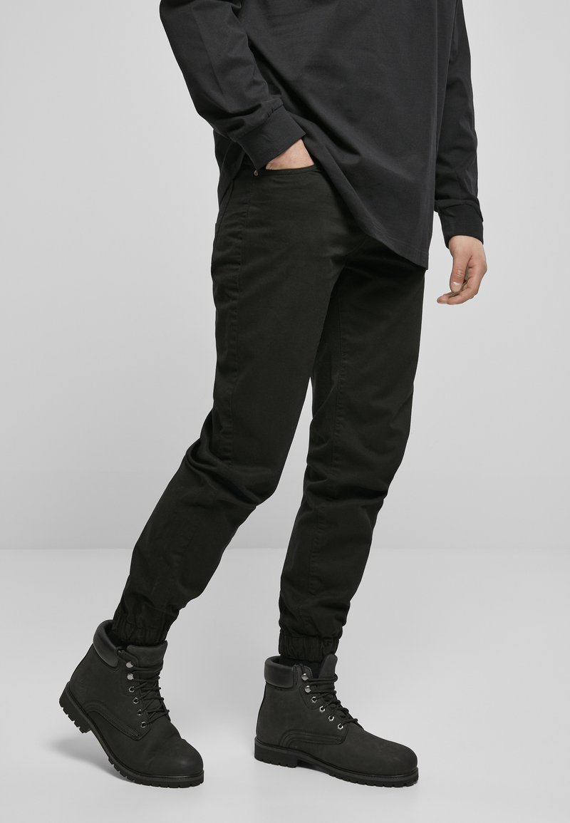 Southpole TWILL  - Housut - black