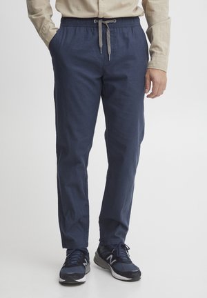 BHPANT LINEN MIX LOOSE FIT - Bukser - dress blues