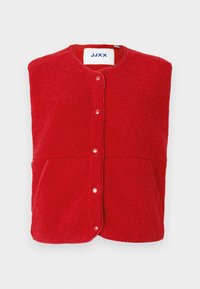 JXVERA - Waistcoat - scarlet sage