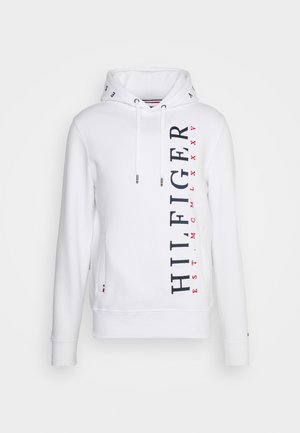 VERTICAL HOODIE - Felpa - white