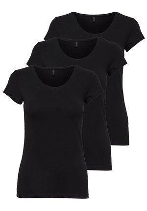 T-shirt - bas - black