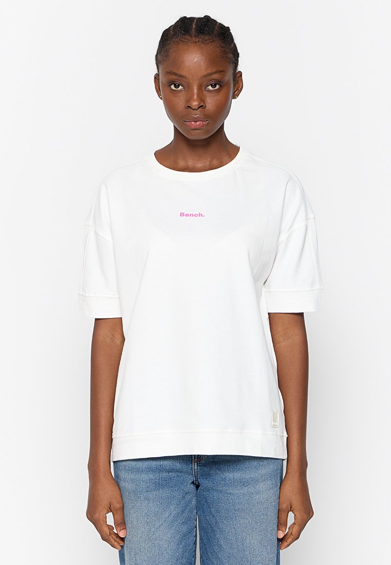 Bench T-shirt basic crème