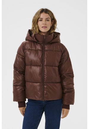 CRKIHERA SHORT PUFFER  - Zimní bunda - deep mahogany