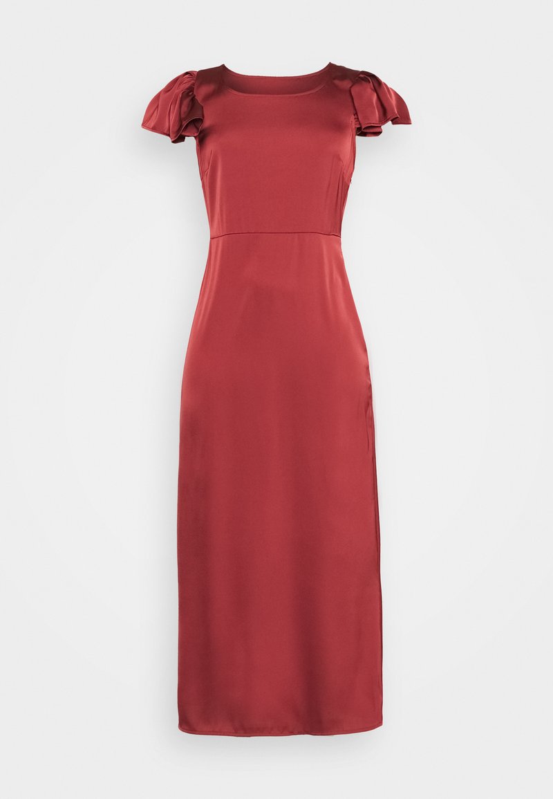 Vila Maxi-jurk donkerrood