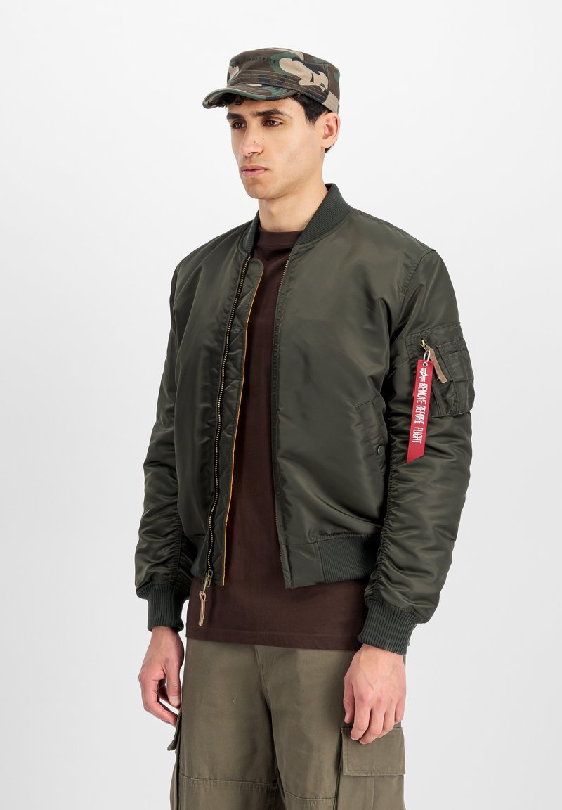 Alpha Industries Giubbotto Bomber - black olive