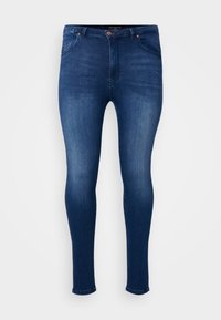 CARFOREVER HIGH  - Jeans Skinny Fit - dark blue denim