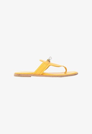 Hermès, Sandales tongs - yellow
