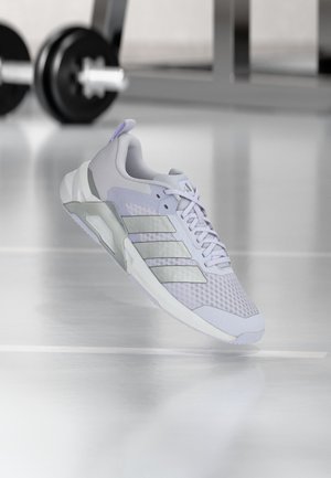 adidas Performance, DROPSET CONTROL - Treeningjalatsid - frozen purple/silver-coloured metallic/footwear white