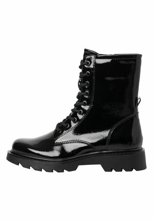Tamaris Kotníkové boty na platformě - black