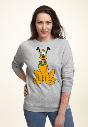 DISNEY CLASSIC MICKEY TRADITIONAL PLUTO - Sweater - heather grey