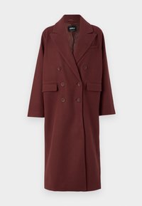 ONLAUGUSTA LIFE OVERSIZED COAT - Mantel - rum raisin