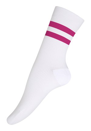 CONSCIOUS RIBBED - Socken - white pink