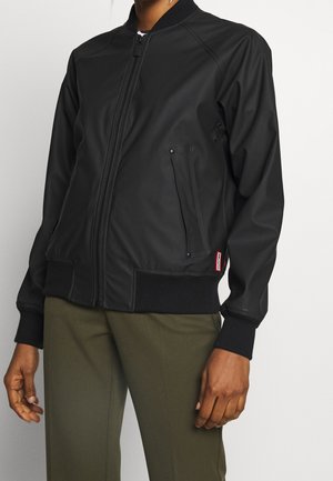 Veste en similicuir - black