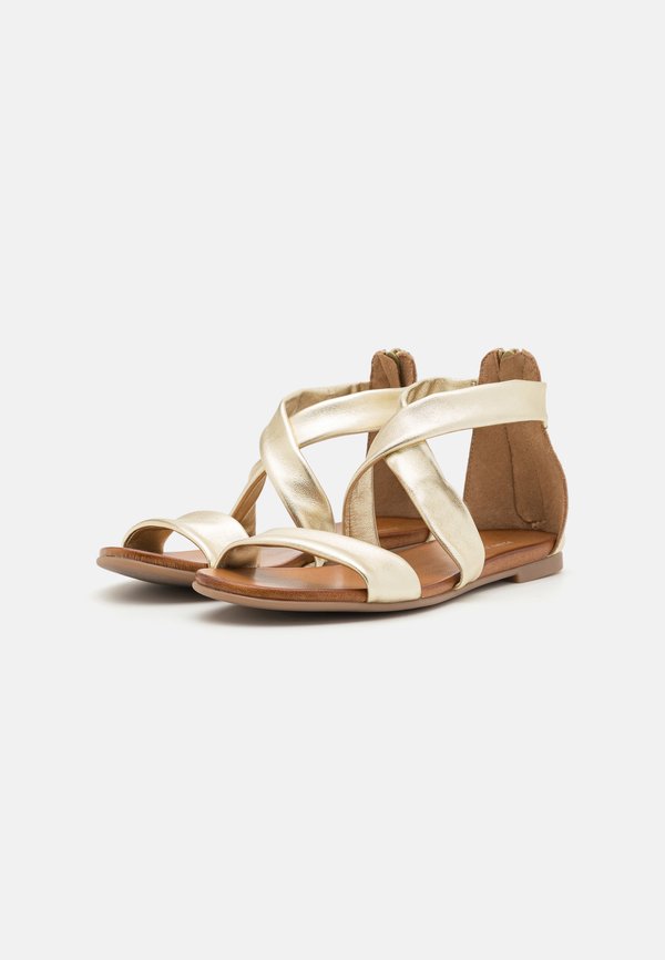LEATHER - Sandals - gold4