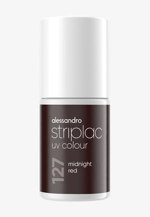 alessandro STRIPLAC UV COLOUR - Esmalte de uñas - midnight red