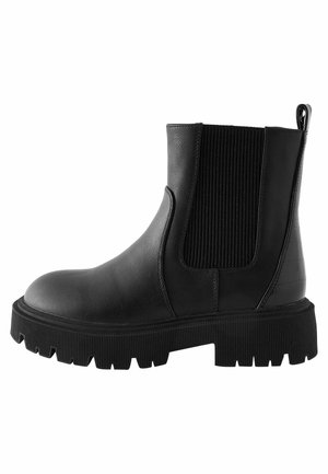 CHUNKY CHELSEA - Korte laarzen - black