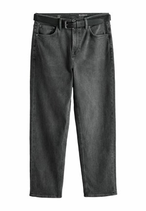Next, RELAXED FIT - BELTED JEANS . - Jeans Relaxed Fit - grey denim
