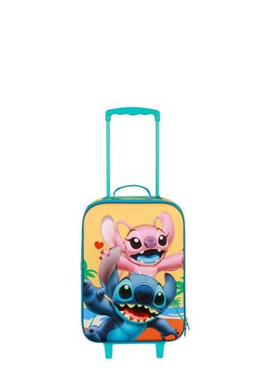 DISNEY SOFT 3D - Wheeled suitcase - lilo and stitch blue