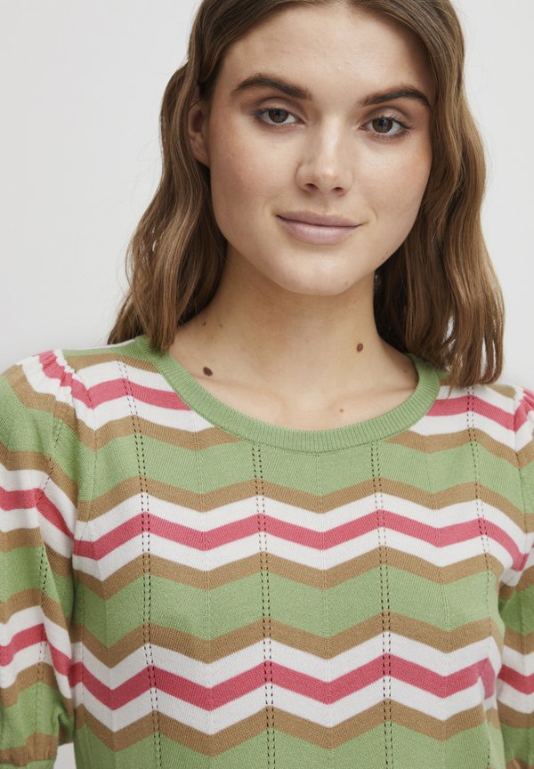 FRFLORIAN - Print T-shirt - forest shade mix3