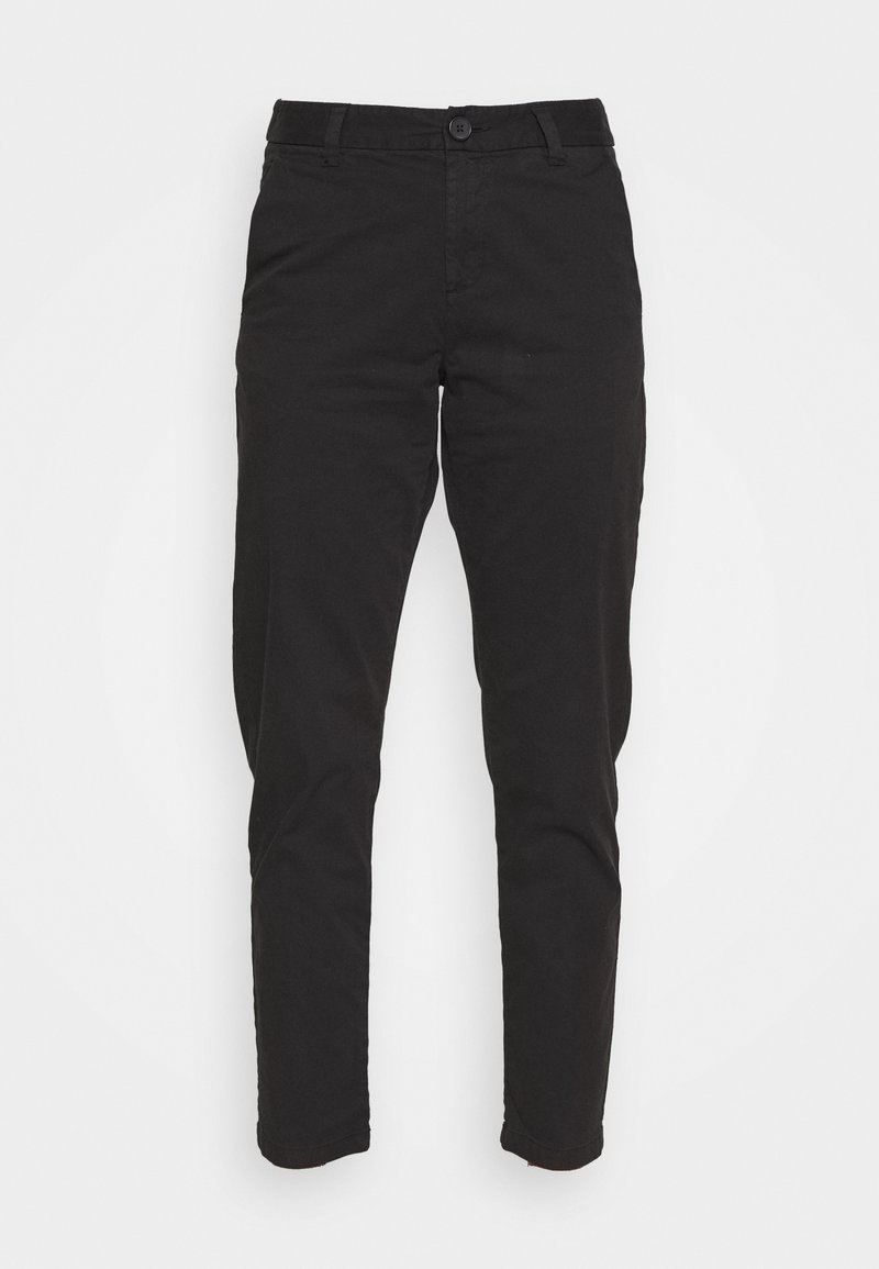 KnowledgeCotton Apparel Chino zwart