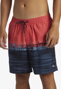 Quiksilver EVERYDAY WORDBLOCK VOLLEY 17 - Șorturi de baie - cayenne