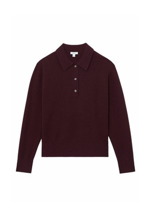 Reiss, Poloshirts - plum purple
