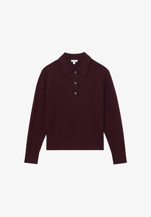 Reiss, Poloshirts - plum purple