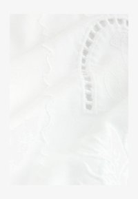 Neselectat, white cutwork embroidered