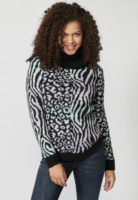 Koroshi Strickpullover - black