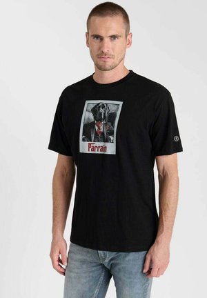 T-shirt print - noir