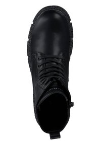 DOCKERS Bottines à lacets - schwarz silber