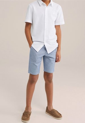 WE Fashion, Pantalon de survêtement - light blue