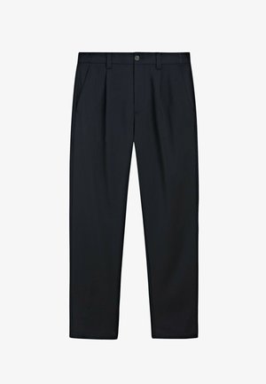 Massimo Dutti, STRAIGHT, granatowy melanż