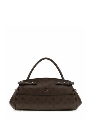 Guess, DIANA TOP HANDLE FLAP - Sac à main - chocolate logo