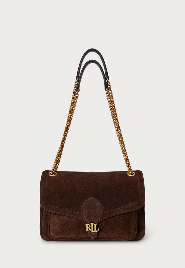 SUEDE MEDIUM BRADLEY CONVERTIBLE BAG - Cross body bag - dark hickory3