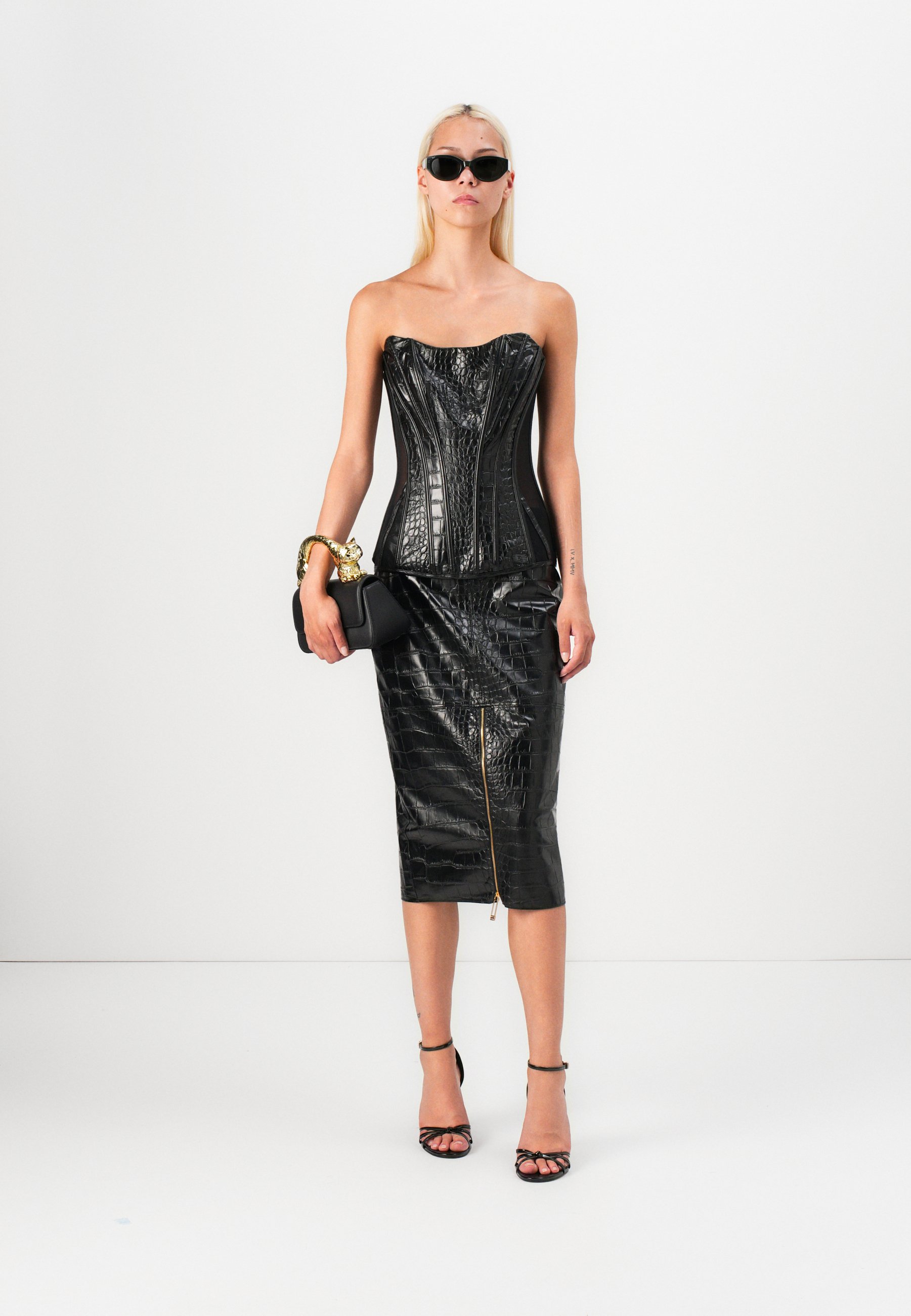 Elisabetta Franchi Top - nero - Zalando